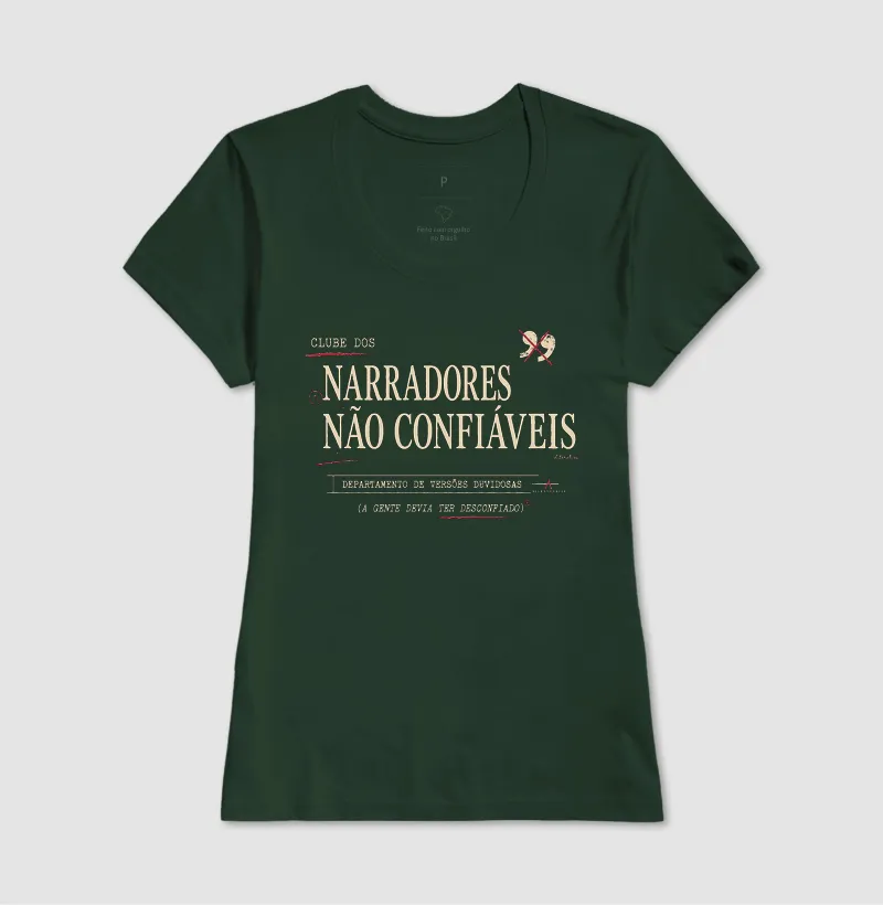 Camiseta Clube dos Narradores Não Confiáveis - Imagem 11