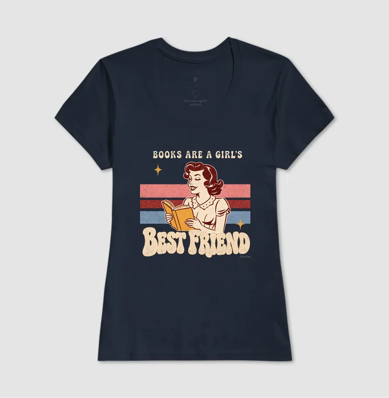 Camiseta Books Are a Girl’s Best Friend - Imagem 7