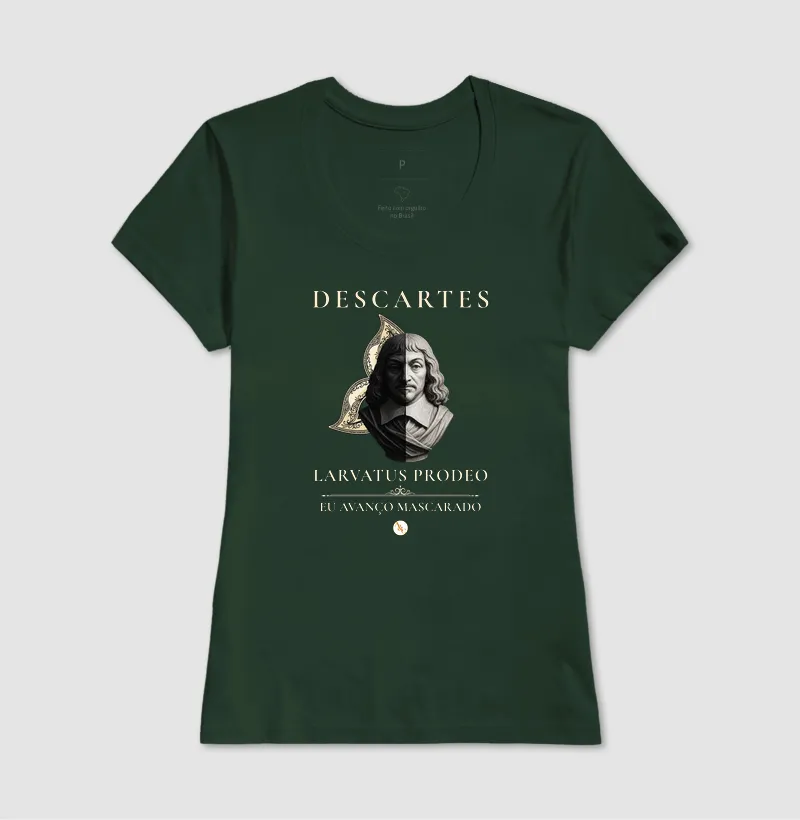 Camiseta A Máscara da Razão | Descartes - Imagem 16