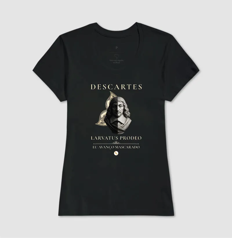 Camiseta A Máscara da Razão | Descartes - Imagem 6