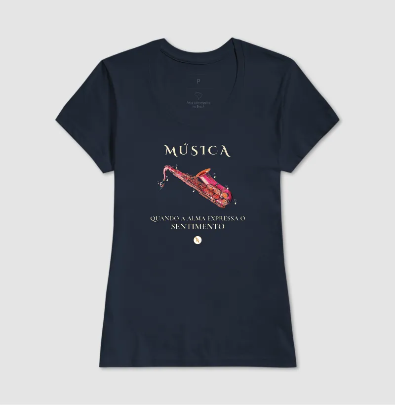 Camiseta Música, o Sentimento da Alma | Arte para Vestir - Imagem 10