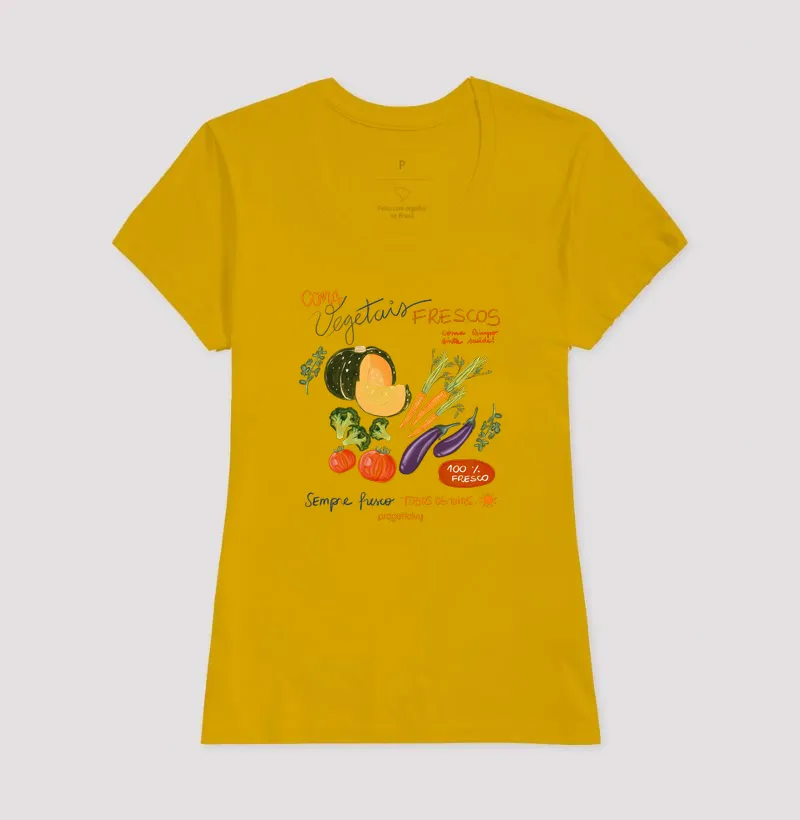 Tshirt Coma vegetais frescos - Imagem 15