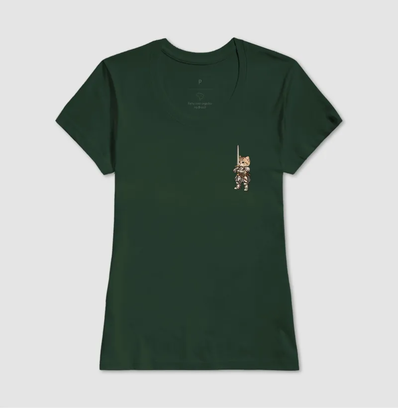 Camiseta Feminina Ao Seu Lado - Gatinha Guerreira - Imagem 12