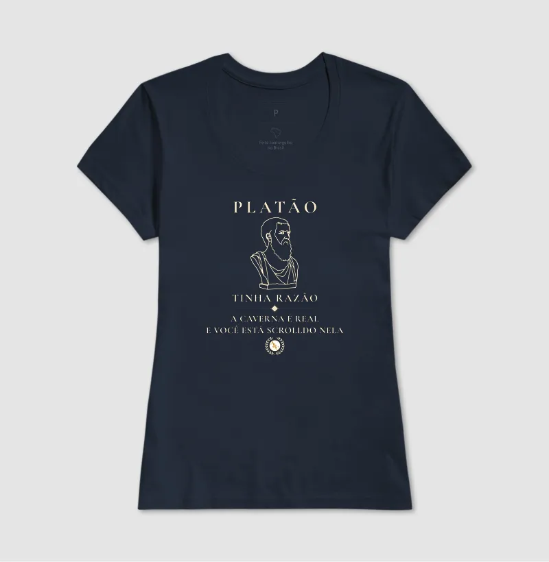 Camiseta Filosófica Platão: O Mito do Scroll - Imagem 10