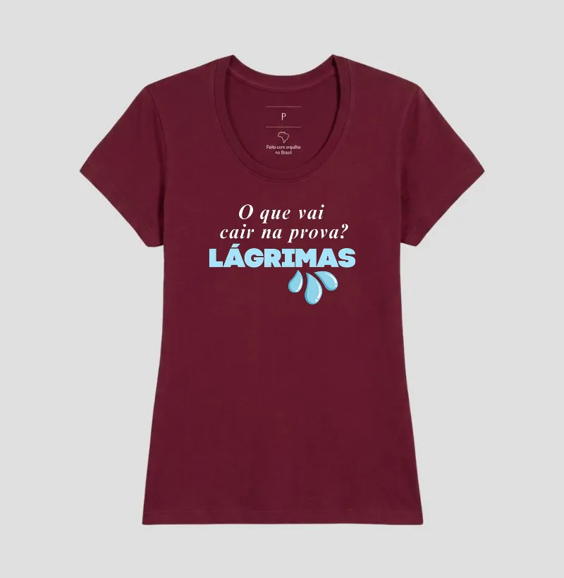Camiseta para Professor — O que vai cair na prova? Lágrimas! - Imagem 9