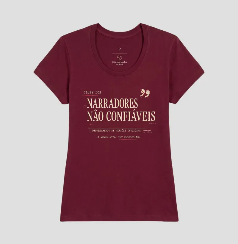 Camiseta Clube dos Narradores Não Confiáveis - Imagem 17