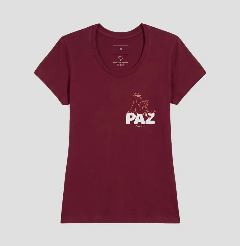 Camiseta Paz — Pato Leitor - Imagem 13