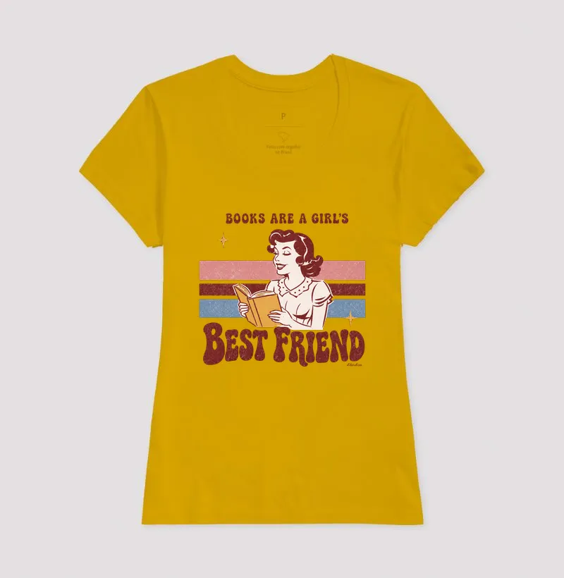 Camiseta Books Are a Girl’s Best Friend - Imagem 15