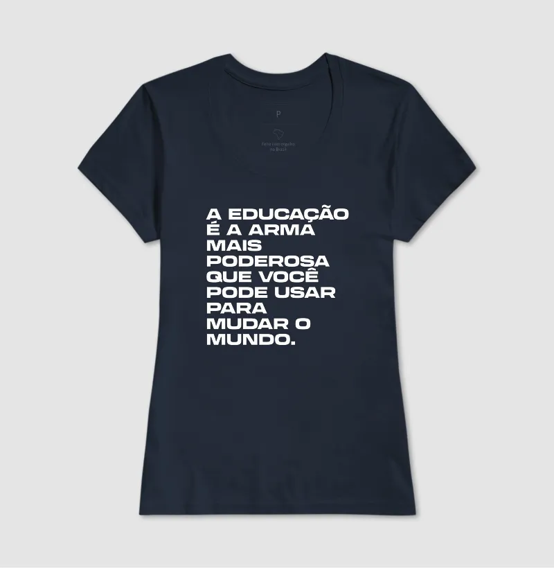 A educação é a armamais poderosaque você pode usar para mudar o mundo. - Imagem 7
