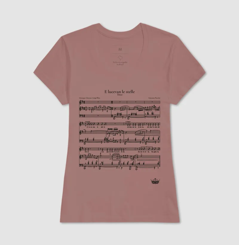 E lucevan le stelle - Tosca | Camiseta de Ópera - Imagem 17