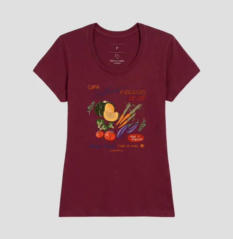 Tshirt Coma vegetais frescos - Imagem 19