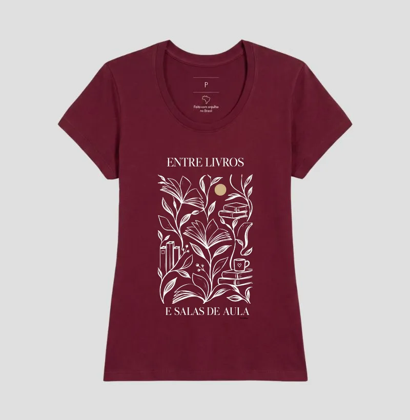 Camiseta Entre Livros e Salas de Aula - Imagem 19