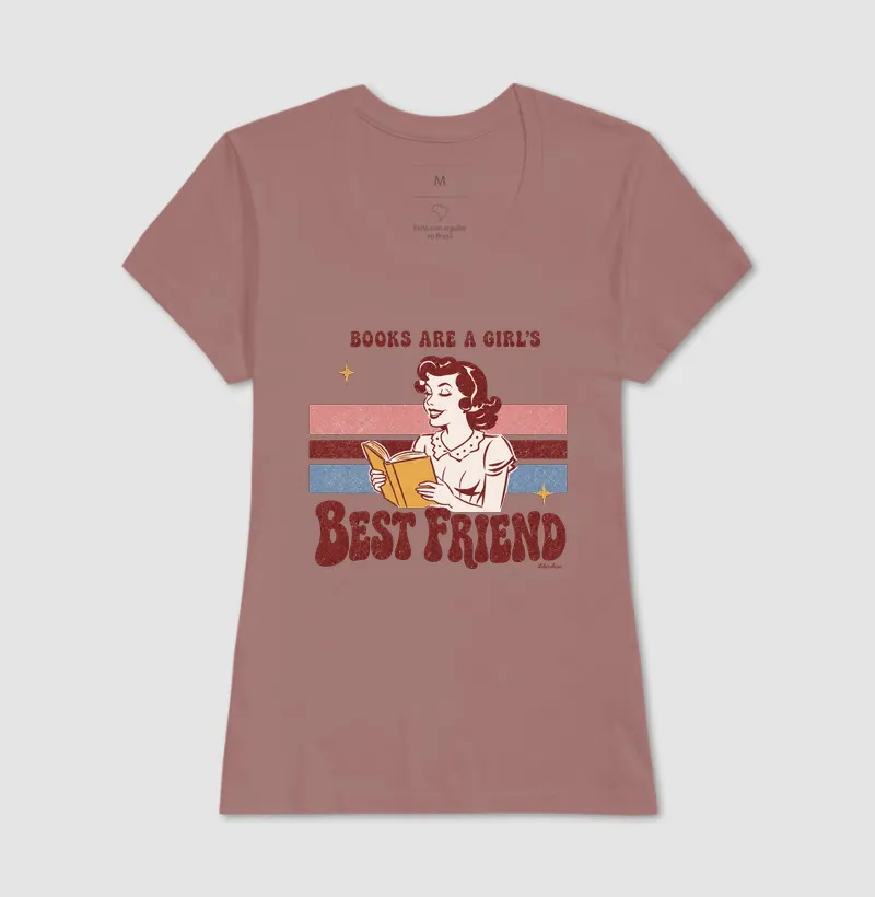 Camiseta Books Are a Girl’s Best Friend - Imagem 17