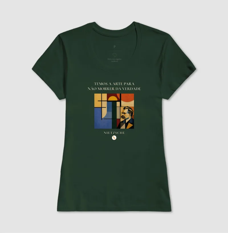 Camiseta A Arte de Não Morrer - Nietzsche - Imagem 16
