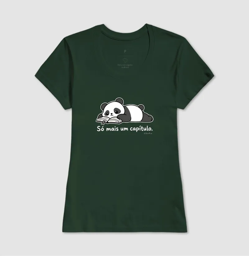 Camiseta Só Mais um Capítulo — Panda Leito - Imagem 13