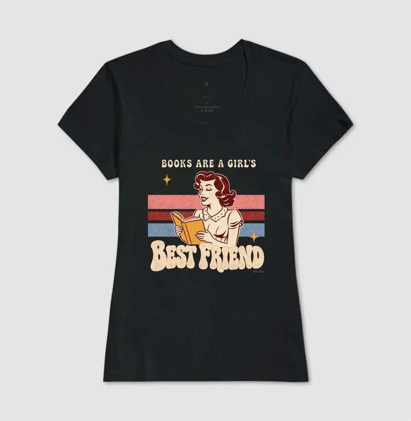 Camiseta Books Are a Girl’s Best Friend - Imagem 3