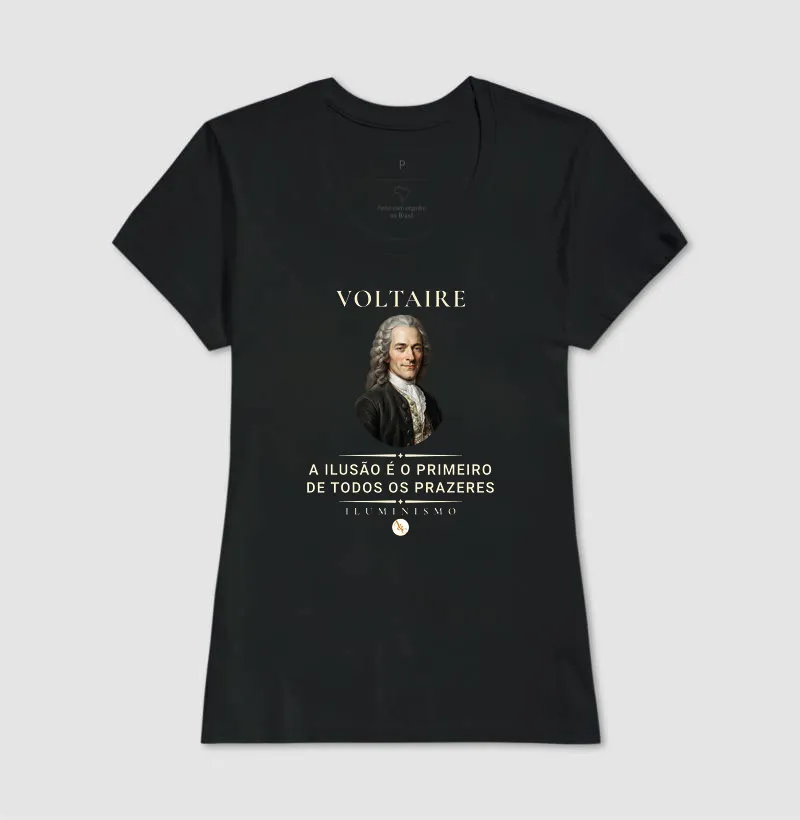 Camiseta Filosófica Voltaire: Esmagai a Infame | Razão & Liberdade - Imagem 6