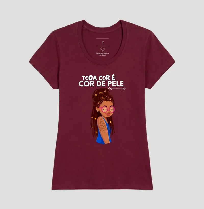 Camiseta Toda Cor é Cor de Pele - Imagem 22