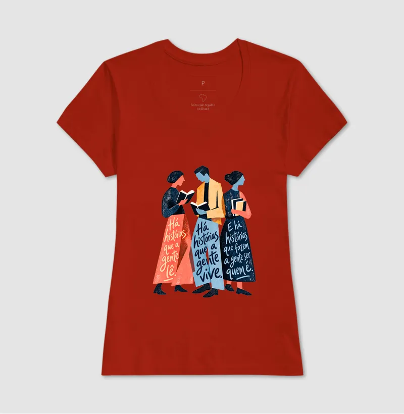 Camiseta Há Histórias Que a Gente Lê - Imagem 11