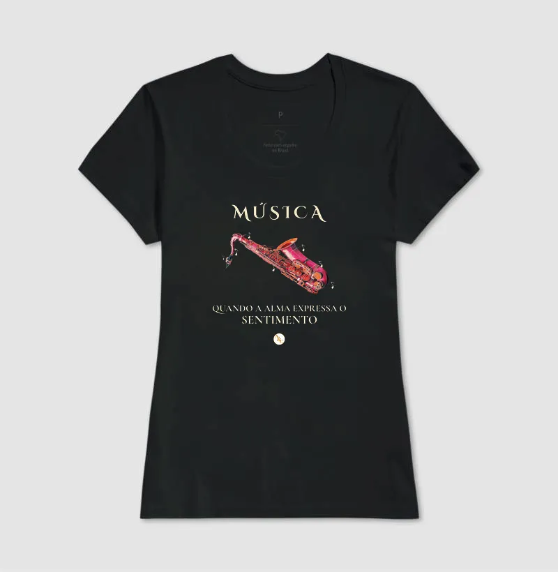 Camiseta Música, o Sentimento da Alma | Arte para Vestir - Imagem 6