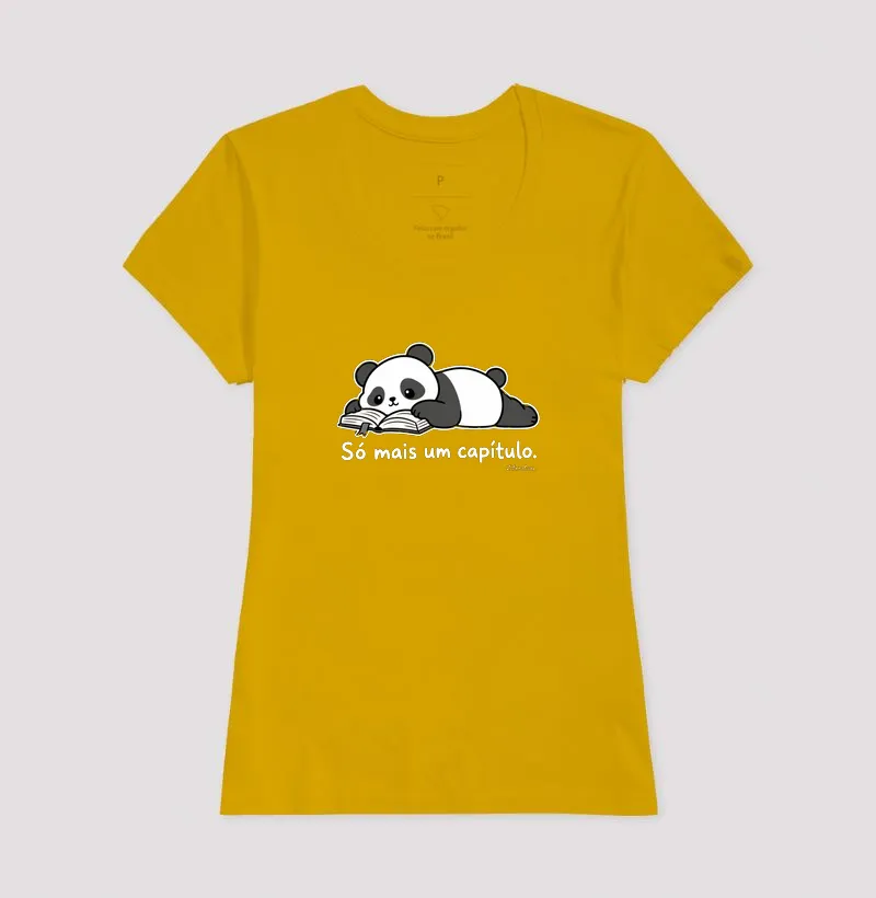 Camiseta Só Mais um Capítulo — Panda Leito - Imagem 15