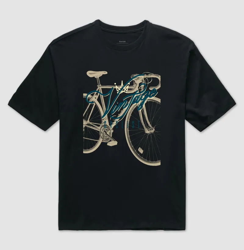 Vintage cyclist