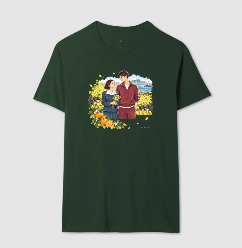 Camiseta Entre Tangerinas e Primaveras | Camiseta Dorama em Aquarela - Imagem 8