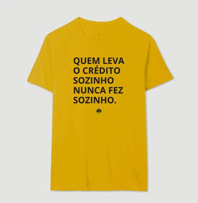 Quem Leva o Crédito Sozinho Nunca Fez Sozinho. - Imagem 17
