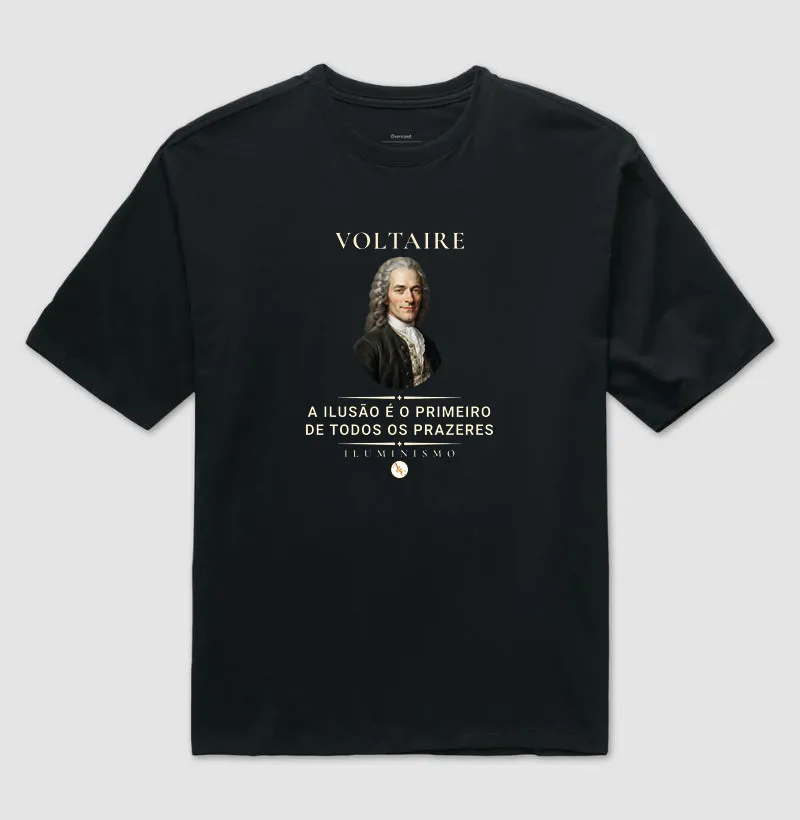 Camiseta Filosófica Voltaire: Esmagai a Infame | Razão & Liberdade - Imagem 2