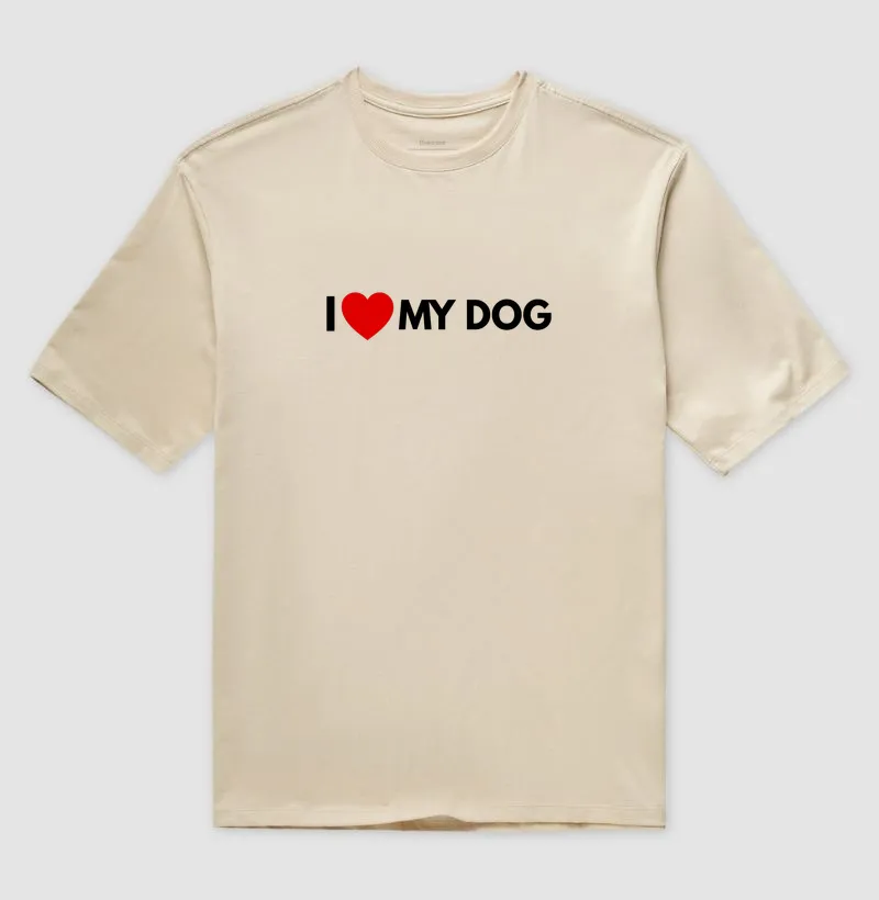 I Love my Dog (red)