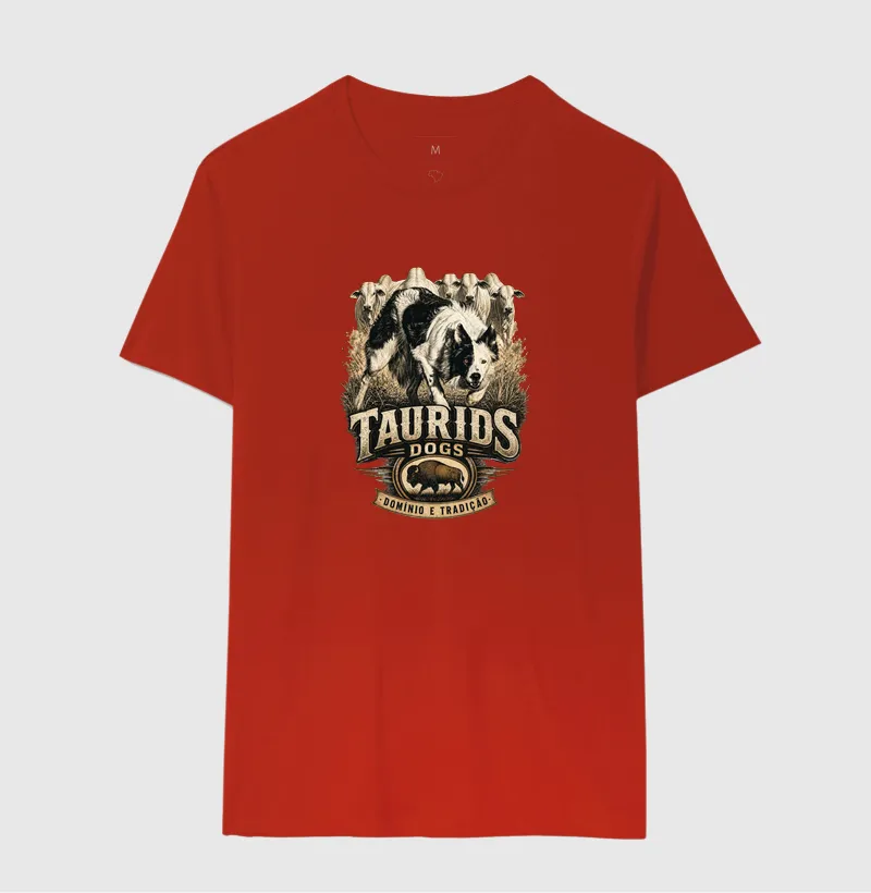 CAMISETA TAURIDS DOGS BORDER COLIE COMANDO E TRADIÇÃO  - Imagem 6