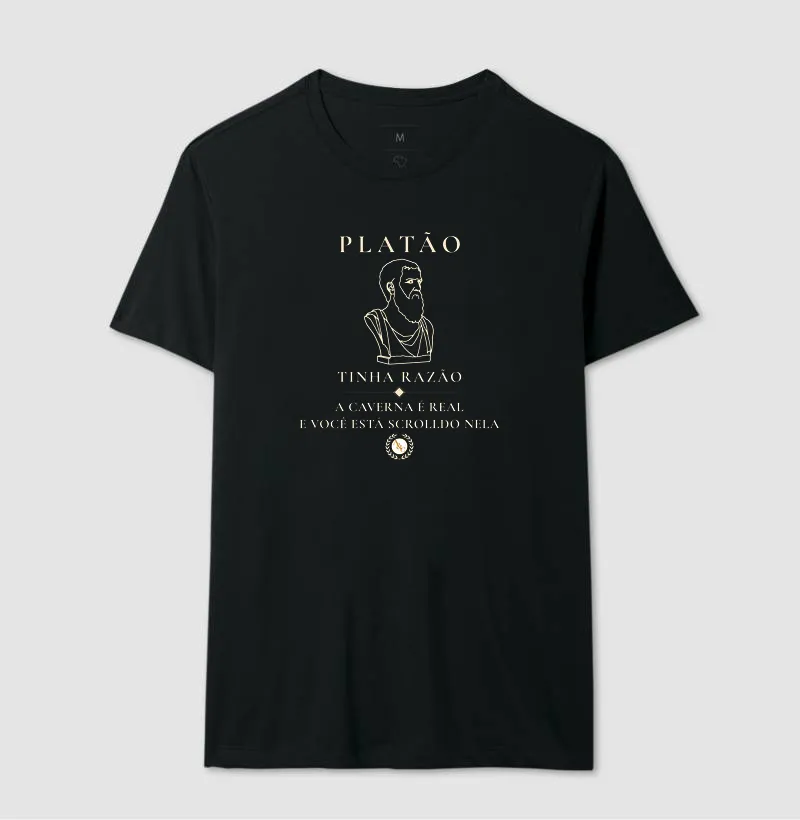 Camiseta Filosófica Platão: O Mito do Scroll - Imagem 5