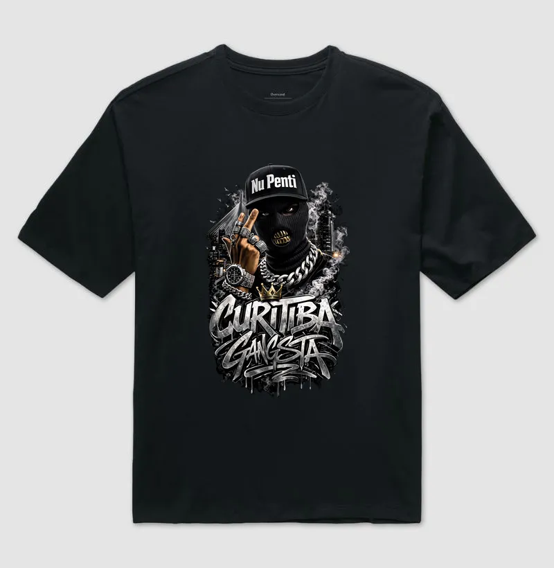 Camiseta Oversized Curitiba Gangsta – Nu Penti