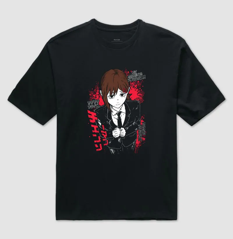 Camiseta Oversized Ryuzen — Panic Girl