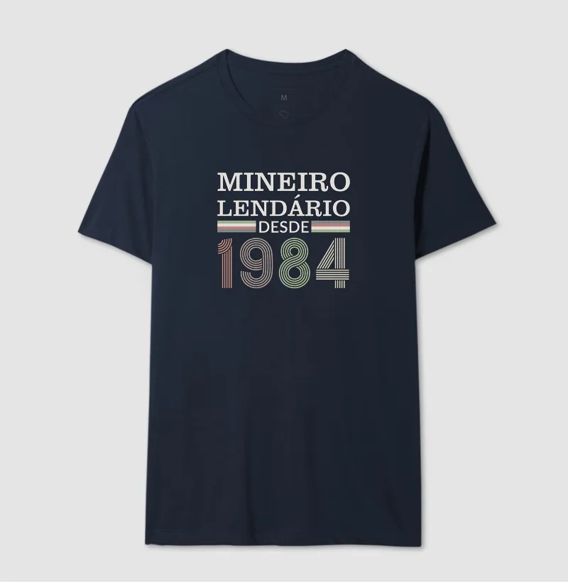 Camiseta Mineiro Lendário desde 1984 | Para personalizar 👉ANTES DA COMPRA👈 chame no WhatsApp - Imagem 7