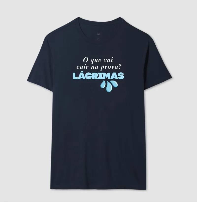 Camiseta para Professor — O que vai cair na prova? Lágrimas! - Imagem 4