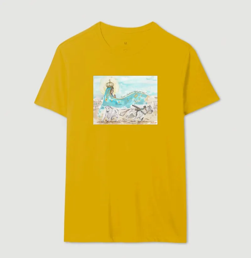 Camisa Algodão - Aquarela Nossa Senhora - Imagem 14