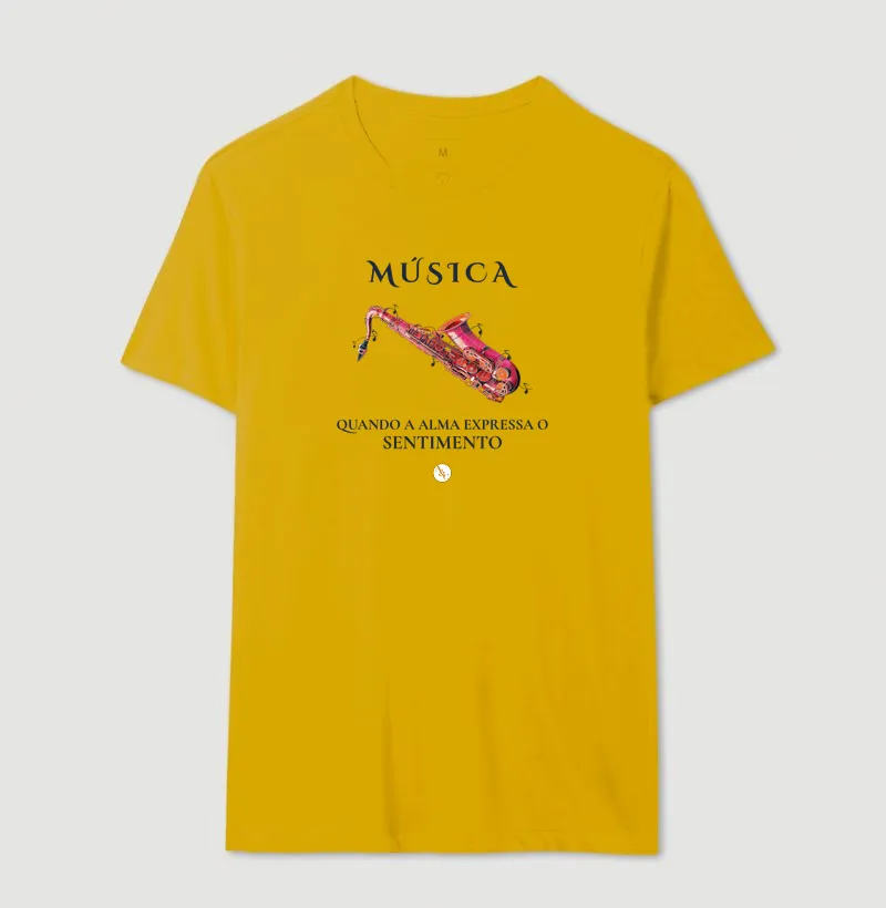 Camiseta Música, o Sentimento da Alma | Arte para Vestir - Imagem 17