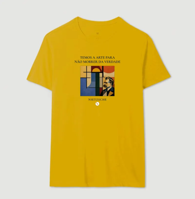 Camiseta A Arte de Não Morrer - Nietzsche - Imagem 17