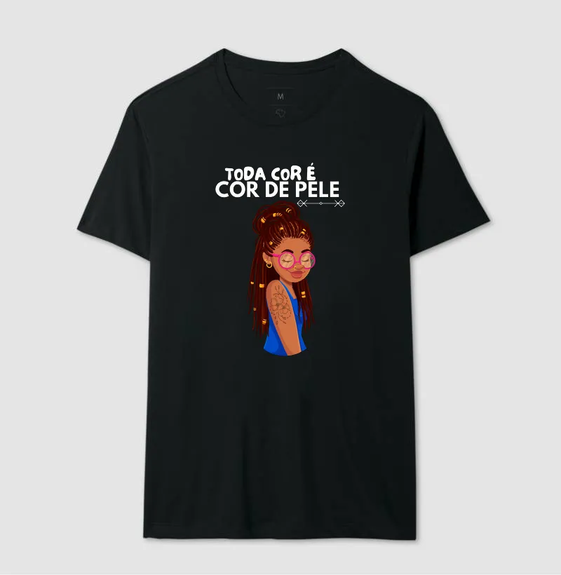 Camiseta Toda Cor é Cor de Pele - Imagem 5
