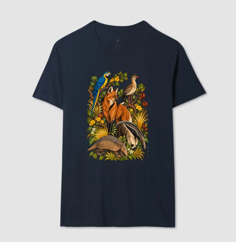 Camiseta Fauna de Minas | Animais do Cerrado | Natureza das Gerais - Imagem 8