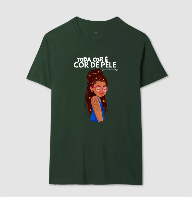 Camiseta Toda Cor é Cor de Pele - Imagem 15