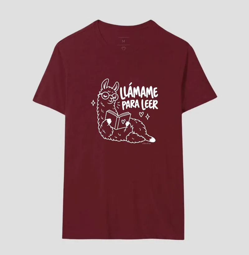 Camiseta Llámame para Leer — Lhama Leitora - Imagem 18