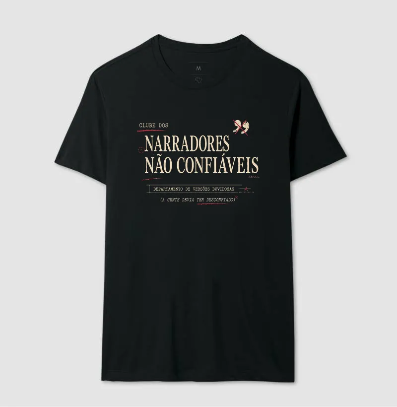 Camiseta Clube dos Narradores Não Confiáveis - Imagem 2