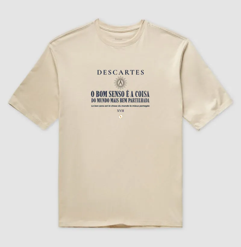 Camiseta O Bom Senso | Descartes & Discurso do Método - Imagem 7