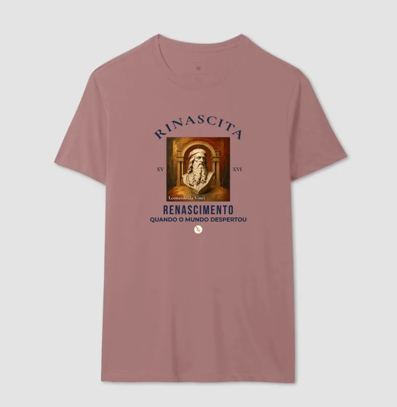 Camiseta Rinascita — O Renascer do Pensamento (Arte & Compor) - Imagem 19