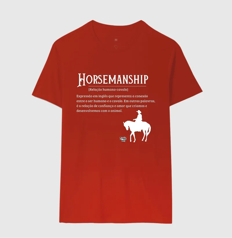 Camiseta Horsemanship Cavalo Equestre Medicina Veterinária Algodão - Fauna Way - Imagem 10