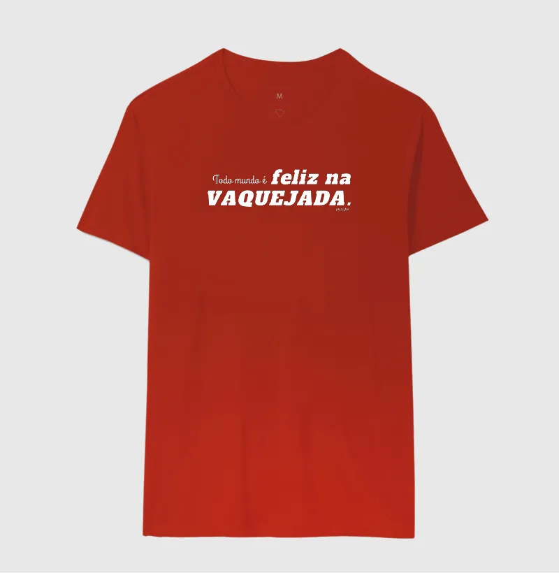 Camisa Algodão - Todo mundo é feliz na Vaquejada - Imagem 6