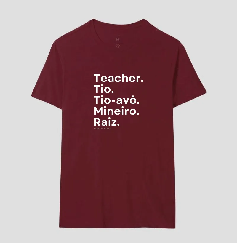 Teacher. Tio. Tio-avô. Mineiro. Raiz. - Imagem 9