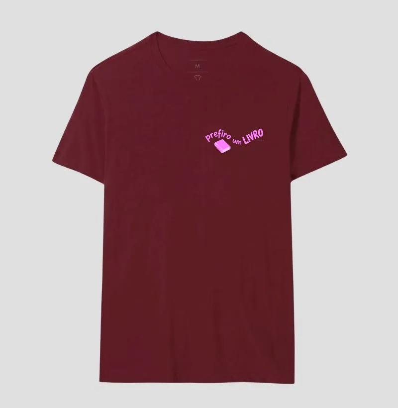Camiseta Prefiro um Livro - Imagem 14
